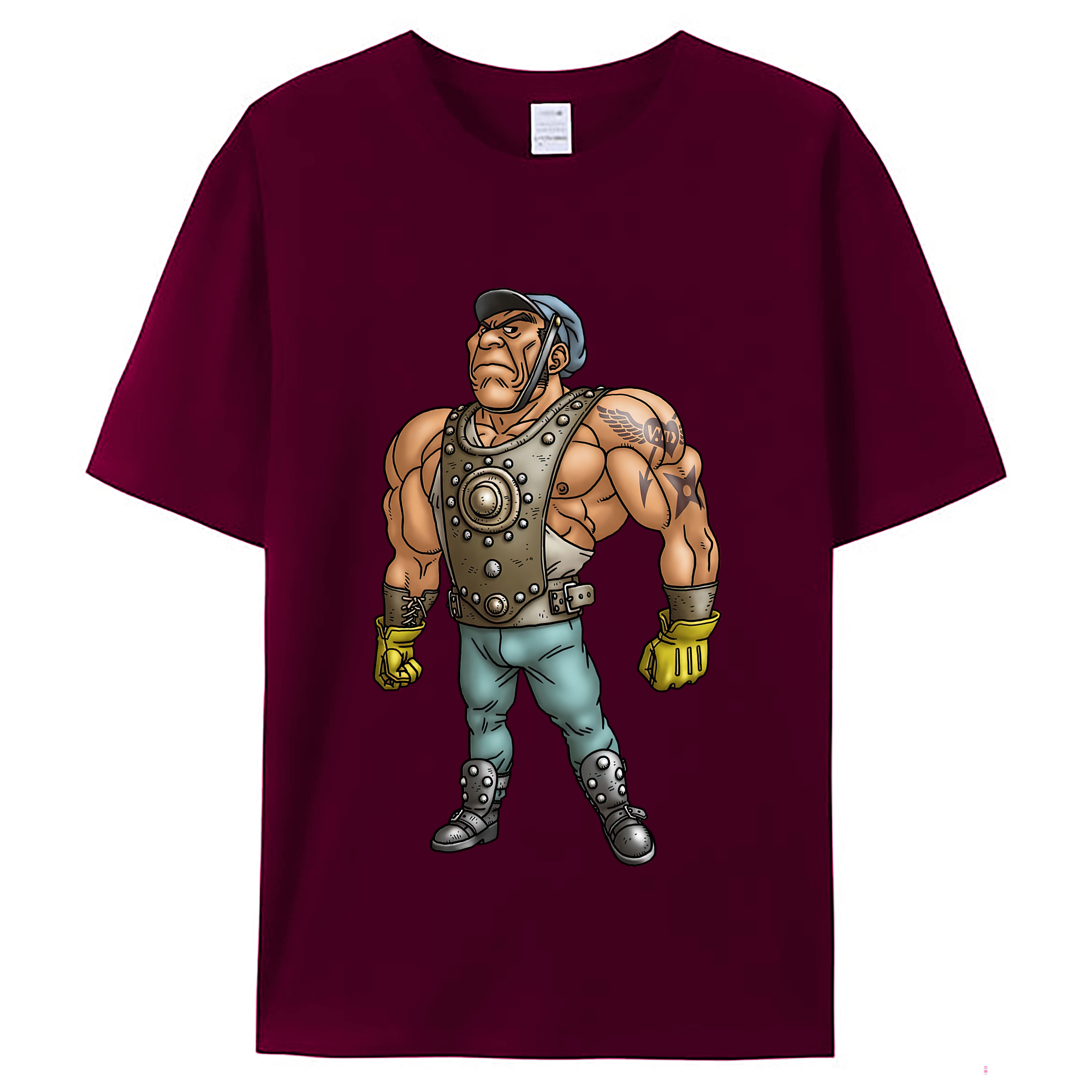 （画像用） ドラゴンクエスト Doragon Kuesuto Dragon Quest レディースカジュアルプリントTシャツ（綿100％）